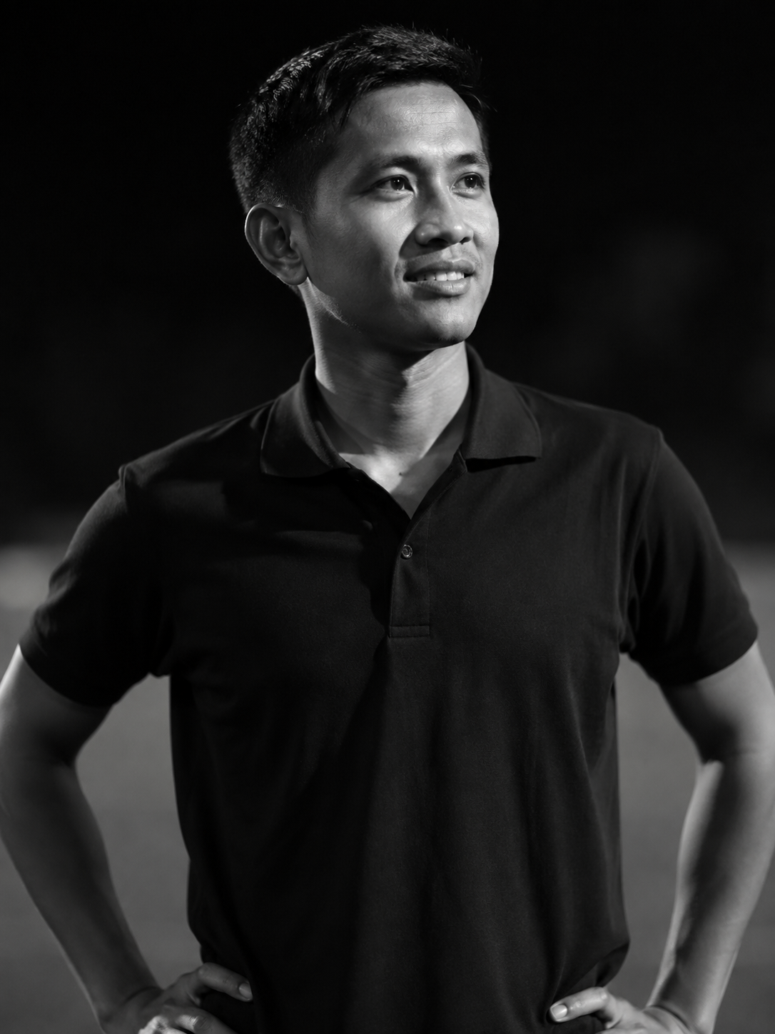 Potret coach kelompok usia muda