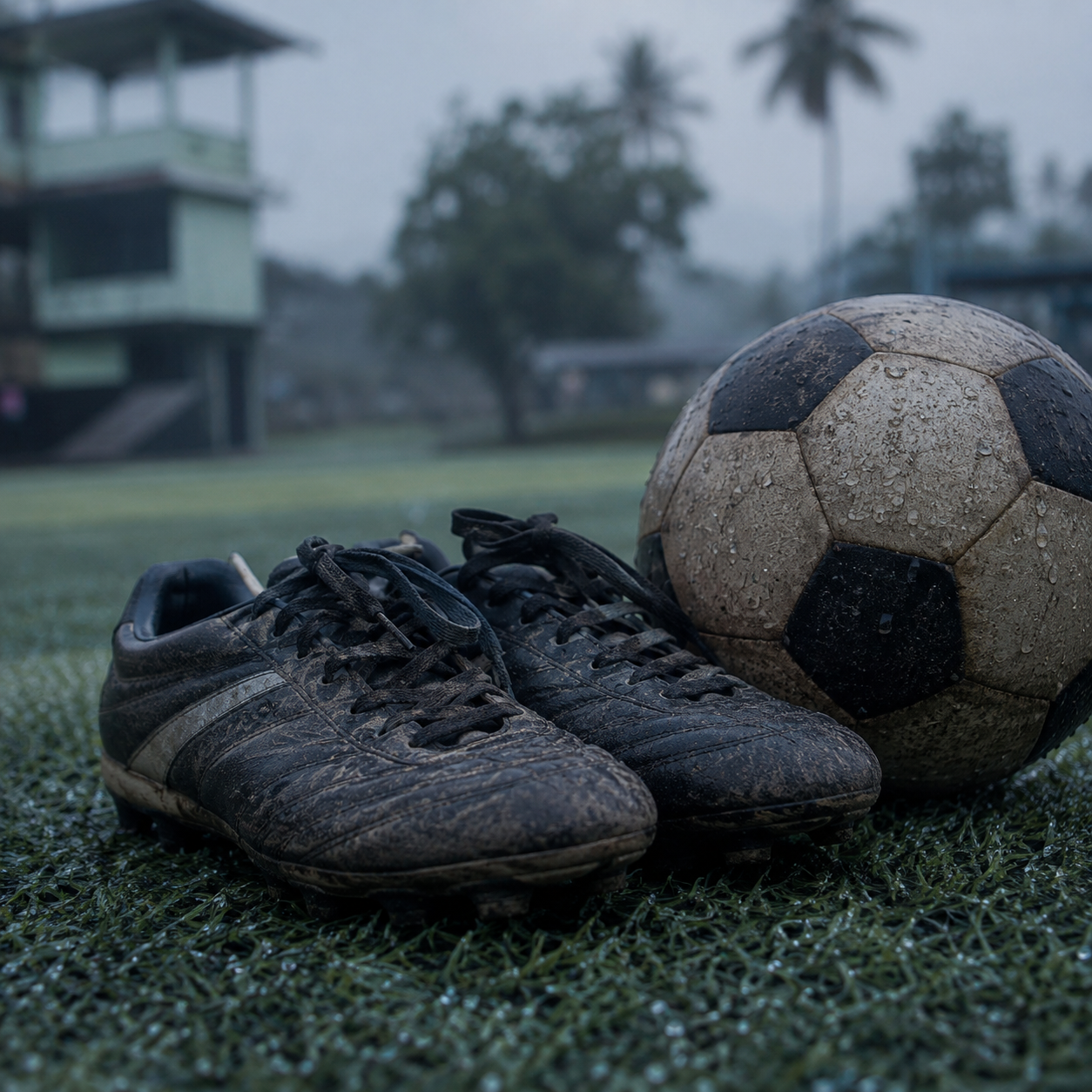 Sesi finishing pemain U-17 di depan gawang