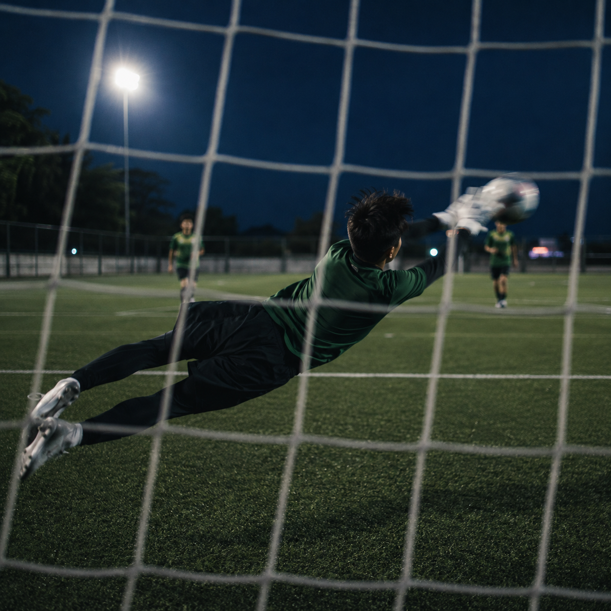 Latihan set piece pemain U-17